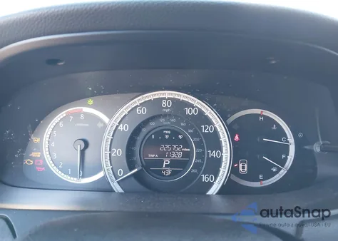 2013 Honda Accord Ex-L from USA, damaged, VIN 1HGCR2F86DA160221